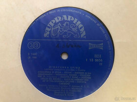 Gramofonová deska LP Ztracenka zpívá 1969 (modrá verze) - 3
