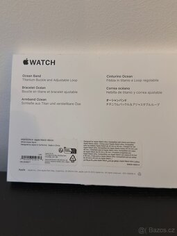Bílý řemínek Apple Watch Ocean Band – originál Apple - 3