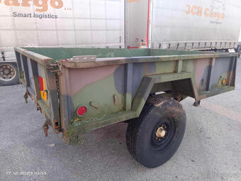Vlek, trailer US Army. - 3