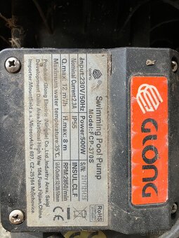Filtrace Hayward 7 + čerpadlo - 3