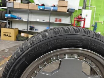 8jx18 et35 nové alu disky vč.pneu - 3