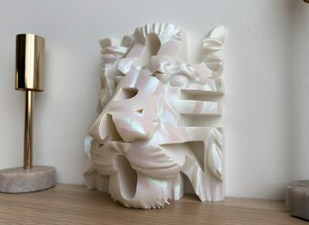 Socha lví hlavy svítící ve tmě – „You Are Lion“ - 3