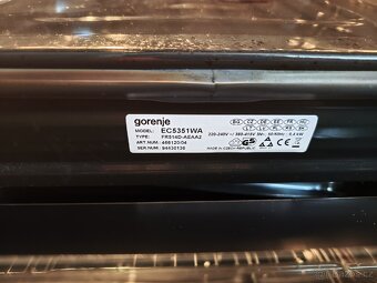 Sklokeramický sporák Gorenje, stejný jako Mora - 3