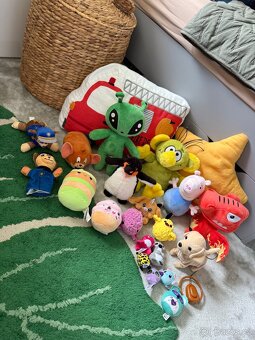 Velká sada plyšáků + papírový pytel - 3