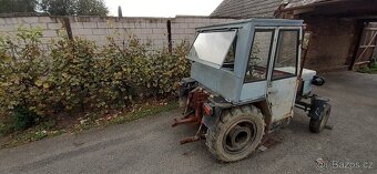 Malotraktor domácí výroby s hydraulikou do smazání - 3