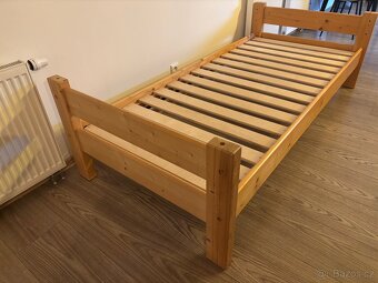 Postel z masivu 90x200cm - 3