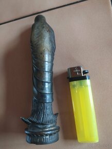 Socha Madony s granátovým jablkem, bronz. - 3