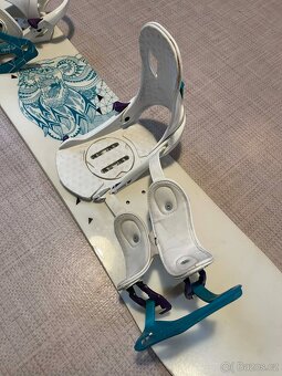 Snowboard 140 + vazání + boty Reaper - 3