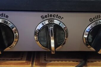 Gril elektrický, kontaktní, 120 V - 3