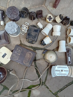 Starý,retro elektromateriál,sběratelské - 3