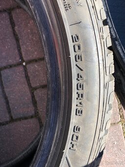Nové zimní pneu GoodYear 205/45/R18 90H za letošní ceny - 3