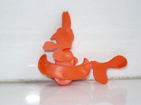 Figurky Kinder 5 ks - dino, robot, ufon, 2x zajíc - 3