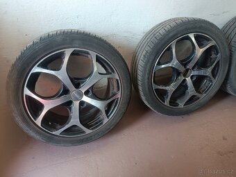 ALU kola 5x112 R17 letní pneumatiky - 3