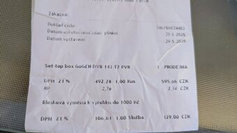 Prodám set-top box GoGen - 3