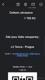 Lístek - Lil tecca 17.7.25 Praha - 3