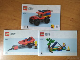 LEGO 60412 - Hasičský vůz 4x4 a záchranný člun - 3