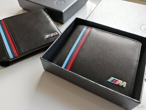 ///M peněženka BMW s trikolorou v barvách Mpower - 3