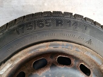 Kola na Ford Fiesta , pneu 175/65 R14, disk 5,5Jx14, ET37,5 - 3