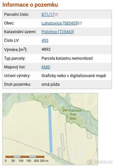 Prodej pole Polichno u Luhačovic - 3