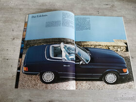 Prospekt Mercedes-Benz 300 SL, 420 SL, 500 SL R107 (1985) - 3