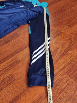 Adidas tréninková mikina / bunda na zip (vel. XL) – výborný - 3