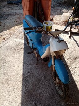 Jawa Pionýr TP stara SPZ - 3