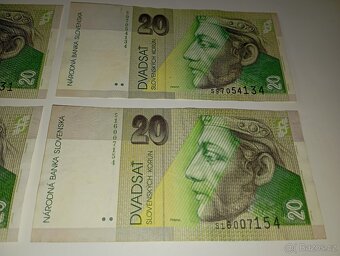 BANKOVKY 20 SVK 1993-2008, RŮZNÉ EMISE - 3