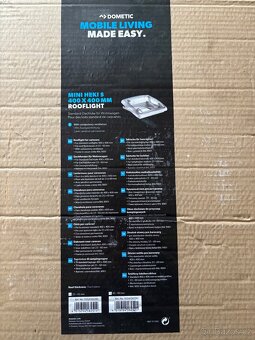 STŘEŠNÍ OKNO DOMETIC MINI HEKI S, 400 × 400 MM - 3