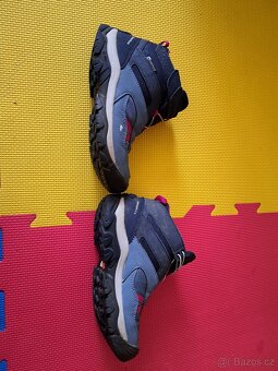 Dětské turistické nepromokavé boty Crossrock velikost 33 - 3