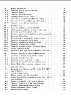 Zetor SUPER 50 dílenská příručka - 3