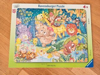 Sada puzzle v rámečku Krteček a další - 3