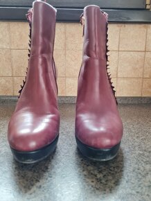 Kožené polokozačky - 3