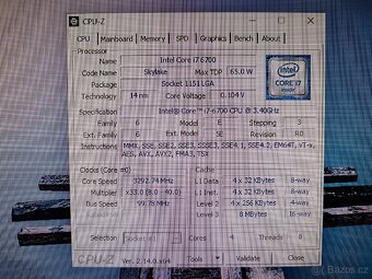 Procesor Intel Core i7-6700 (4C/8T) 3,4 - 4,0 GHz - 3