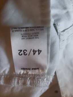 bílé strečové rifle 44/32 Gate - 3