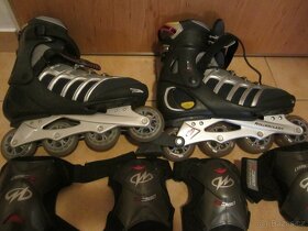 Pánské in-line brusle Rollerblade + chrániče - 3