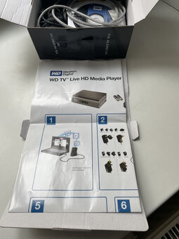 Western Digital WD TV Live Media přehrávač.Nepoužívaný. - 3