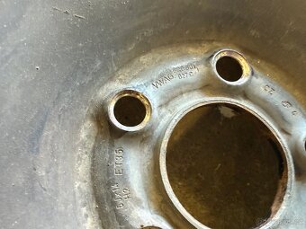 165/70 R14 Sada plechových kol Škoda/Seat/VW 4 kusy - 3