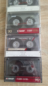Audiokazety Basf - Emtec - 3