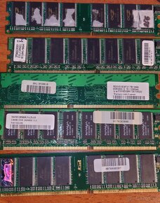 retro DDR1 17 kusu otestovane/jednostrane pro starsi desky - 3