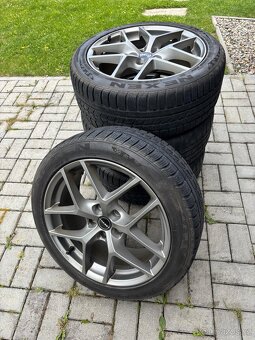 Prodám kola Borbet R18 - 5x112, 8Jx18, ET 44 - 3
