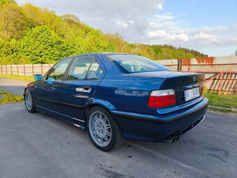 BMW E36 323i SEDAN 1997 originální ///M paket AvusBlau - 3