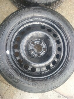 Plechové disky 6,5Jx16, pneu 205/55 R16 - 3
