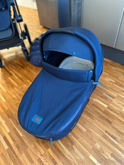 Cybex e-Priam nautical blue korba + seatpack + doplňky - 3
