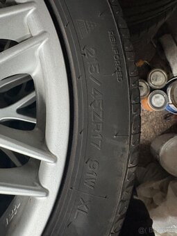 Alu kola rial r17 5x100 + šrouby a podložky. - 3