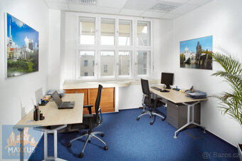 Reprezentativní moderní kancelář pro dvě osoby (12 m2), ul. - 3