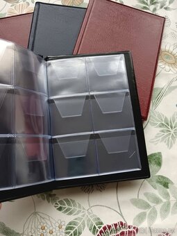 Album na mince 8 pevných listů pro mince do průměru 45mm - 3