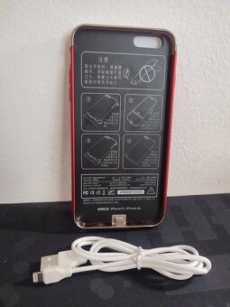 Nabíjecí pouzdro – externí baterie 2500mAh pro iPhone 7/6/6s - 3