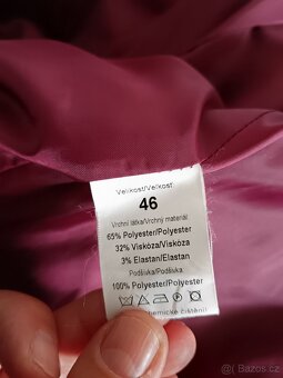 Krásný zimní kabát vel. 46, Prostějov - 3