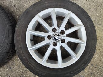 15"letní alu sada 5x100 origo Fabia 3 Rapid Roomster Ibiza - 3