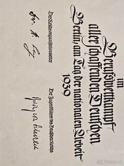 Hitlerjugend dokument na ženu  - 3